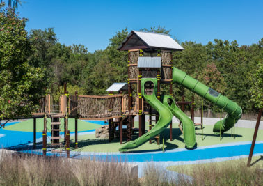 treehouse themed playground