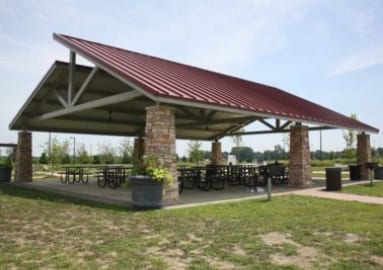 pavilions and shelters
